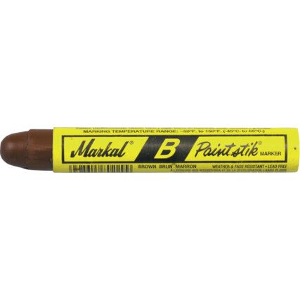 Paintstik, Paint Stick, Brown, Permanent, Bullet Tip, Single