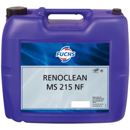 Renoclean MS 215, NF Parts Cleaner, Water Based, Barrel, 20ltr