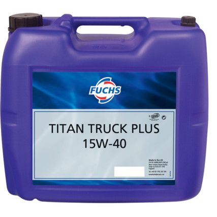 TITAN TRUCK PLUS,Engine Oil,Drum,20ltr