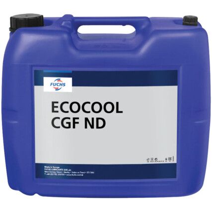 ECOCOOL CGF ND WATER SOLUBLE SYNTHETIC GRINDING FLUID 20L