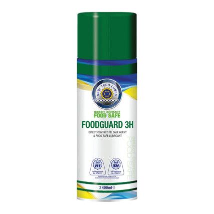 Food Guard 3H, Direct Contact Grease, Food Safe, Aerosol, 400ml