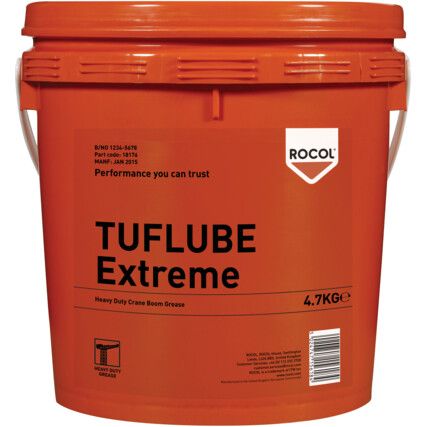 TUFLUBE, Extreme Heavy Duty Grease, Bucket, 18kg