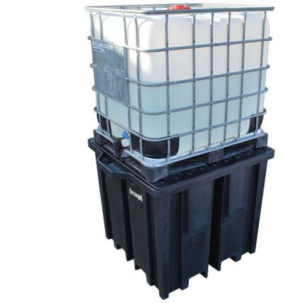 IBC Spill Pallet, 1150L Capacity, 1340 x 1230 x 1090mm