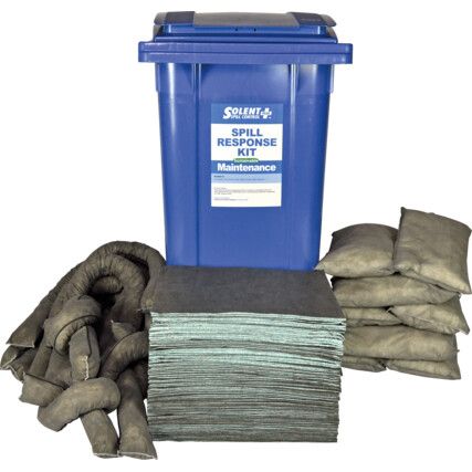 SUSTAINABLE SPILL KIT - MAINT'240LTR WHEEL BIN