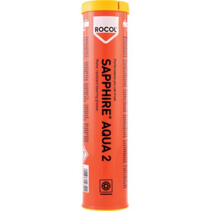 Sapphire® Aqua 2, Bearing Grease, Cartridge, 380gm