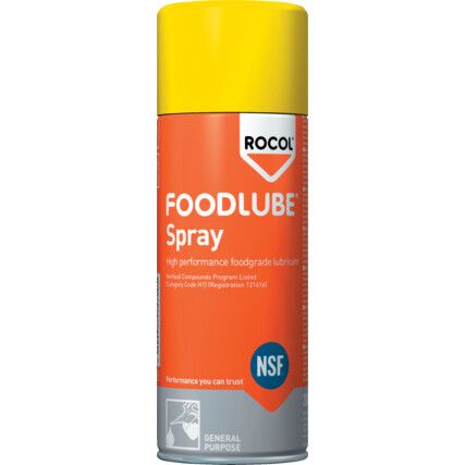 Foodlube, Multi-Purpose Lubricant, Aerosol, 400ml