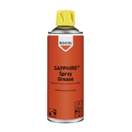 SAPPHIRE, Synthetic Spary Grease, Aerosol, 400ml