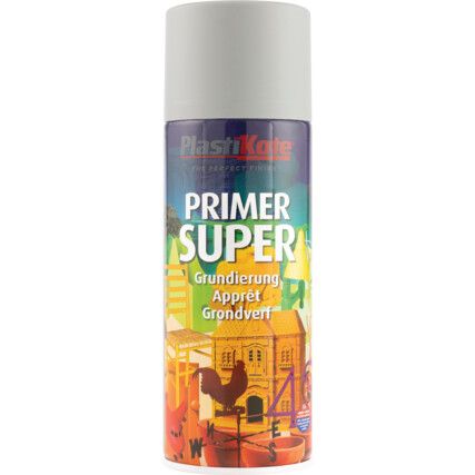 Projekt Paint™ Super Grey Aerosol Primer - 400ml