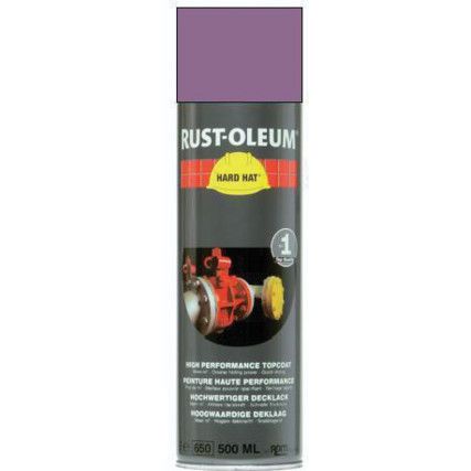 2163 Hard Hat® Red Lilac High Performance Topcoat Aerosol Paint - 500ml