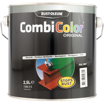 7336 CombiColor® Emerald Green Metal Paint - 2.5ltr