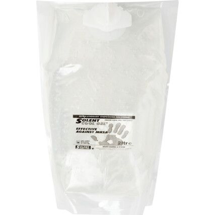 Cool Gel™ Hand Sanitiser, 2ltr Pouch