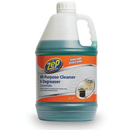 All Purpose, Cleaner Degreaser, Bottle, 5ltr