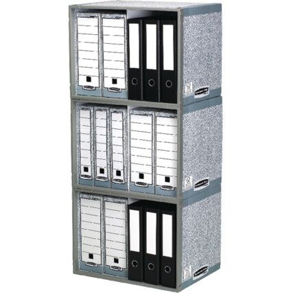 Bankers Box System Stax File Store Pack of 5 1850