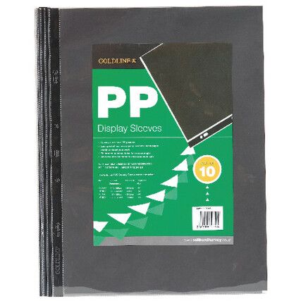 PDSA2Z DISPLAY SLEEVES A2 CLR(PK-10)