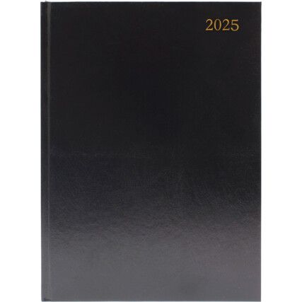 DESK DIARY WTV A4 BLACK 2025