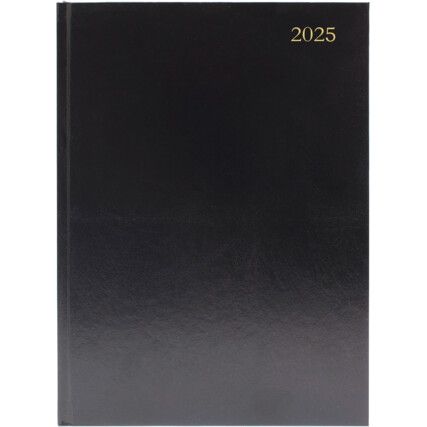 DESK DIARY 2 DPP A5 BLACK 2025