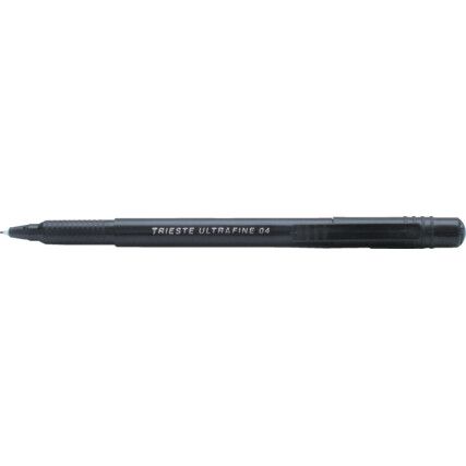 Ultrafine, Fineliner Pen, Black, Non-Retractable, Ultrafine, 0.4mm Line Width, Non-Refillable, 12 Pack