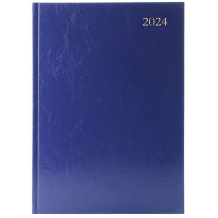 DESK DIARY DPP A5 BLUE 2024