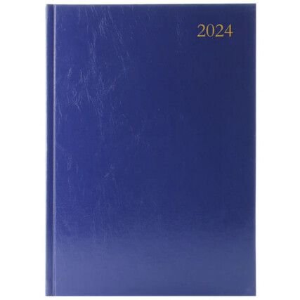 DESK DIARY DPP A4 BLUE 2024