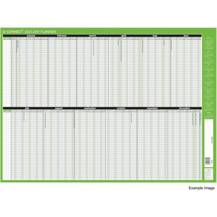 DAY PLANNER MOUNTED 2025