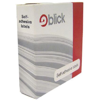 BLICK LABEL 19mm DIAMETER IN DISPENSER YELLOW