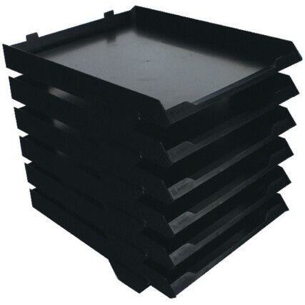 5336BLK PAPERSTACK 6-TIER BLK