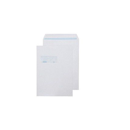 RD7892 ENVELOPE C4 RECY S/ADH WINDOW WHT (PK-250) 