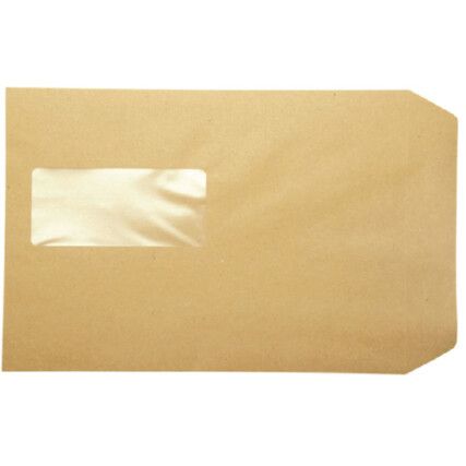 KF97370 ENVELOPE C5 POCKET P/SEALMAN. (PK-500)