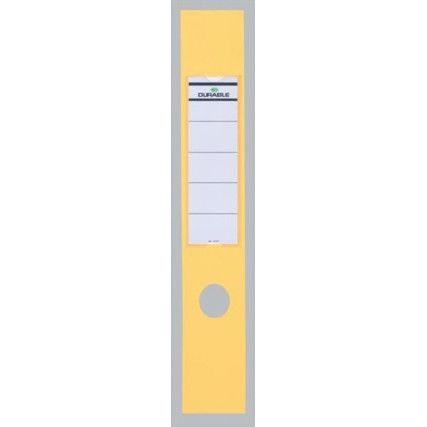 ORDOFIX SPINE LABEL YELLOW 809004 (PK-10)