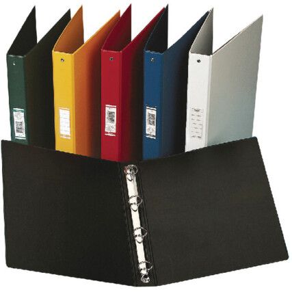 100080881 VISION RINGBINDER PVC A4 BLK