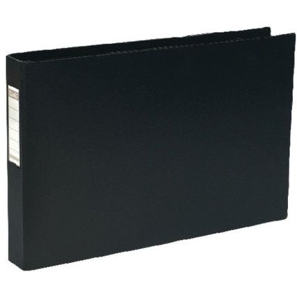 100082459 VISION RINGBINDER A3 4D 30MM OBLONG BLK