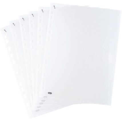 Quick Punched Pocket Clear 400012939 Pack of 100