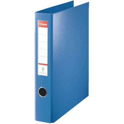 40mm A4 4DR RING BINDER BLUE 82405