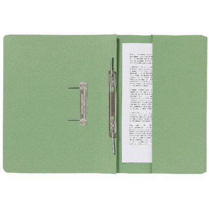 347-GRNZ POCKET SPIRAL FILE GRN(PK-25)