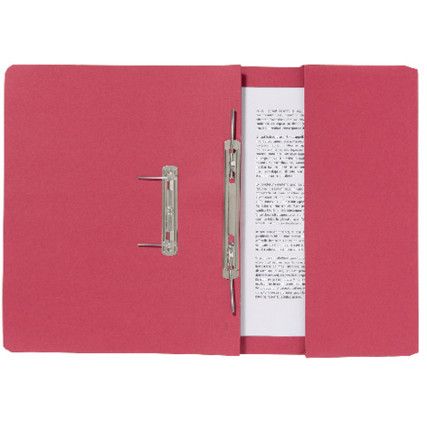 347-REDZ POCKET SPIRAL FILE RED (PK-25)