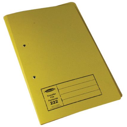 22209 TRANSFER FILE FCP YLW(PK-25)