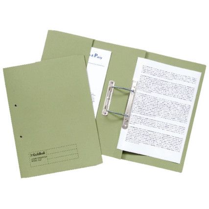 349-GRN TRANSFER SPRING POCKET FILE GRN (PK-25)