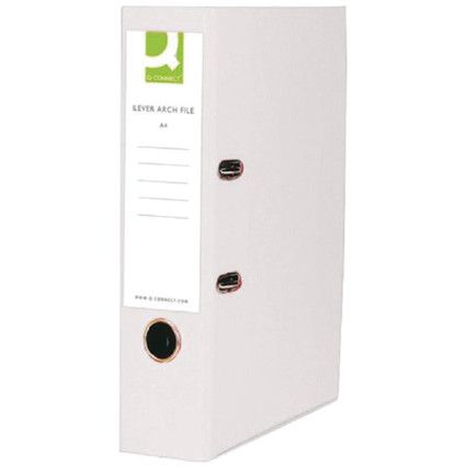 Q-CONNECT LA FILE A4 PP WHITE (PK-10)