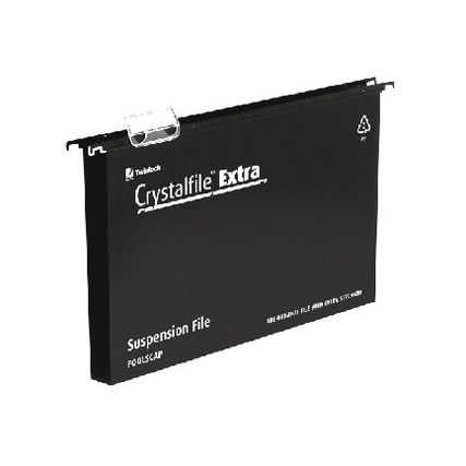 3000081 CRYSTALFILE EXTRA SUSPENSION FCP 30mm BLK (PK-25)