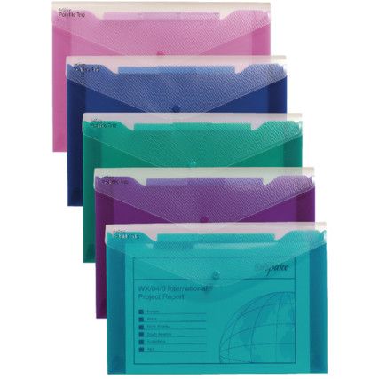 14967 ELECTRA POLYFILE TRIO A4 ASST (PK-5)