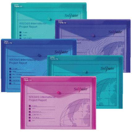 15691 ELECTRA POLYFILE TWIN POCKET A4 (PK-5)