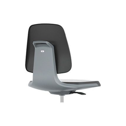 Labsit 4 High PU Workplace Chair with Castors and Footring Anthracite - Grey