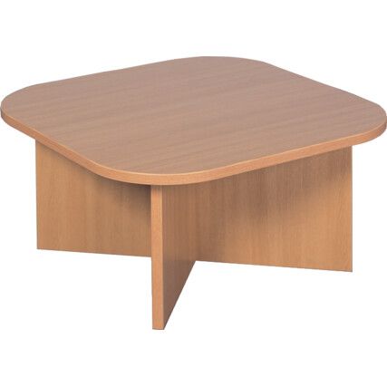 RECEPTION TABLE 800x800x396mm LIGHT OAK