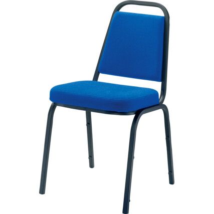 BANQUETING CHAIR BLUE/BLA CK FRAME