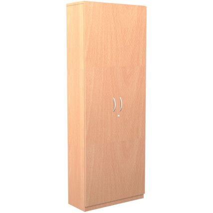 2141mm CUPBOARD 4 ADJ. SHELVES BEECH