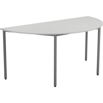 1800mm Semi-Circular Multi-Purpose Table White