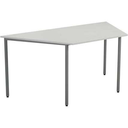 1800mm Trapezoidal Multi Purpose Table White