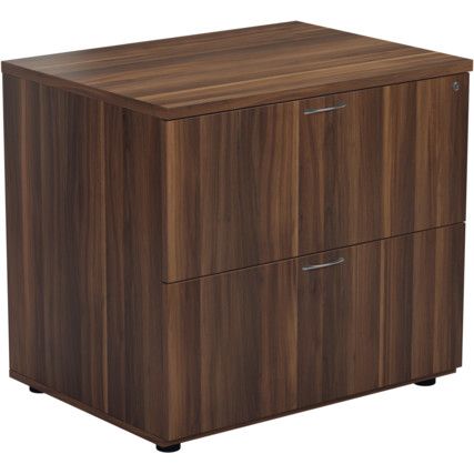 2 DRAWER SIDE FILER - DARK WALNUT