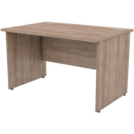 1200mm Rectangular Panel End Desk Birch