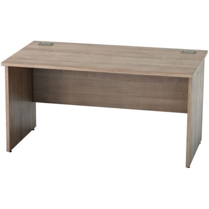 1400mm Rectangular Panel End Desk Birch